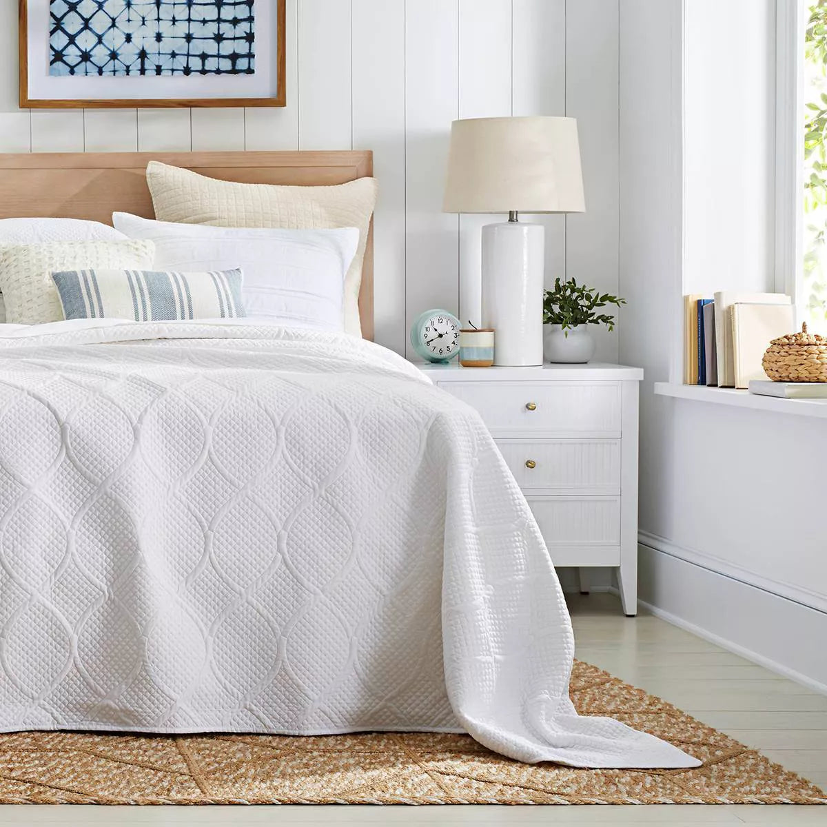 Large Ceramic Lamp Base White - Threshold™ SHOWROOM ITEM