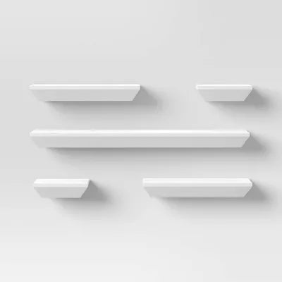 5pc Wedge Shelves