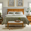 Washed Loop Stripe Comforter