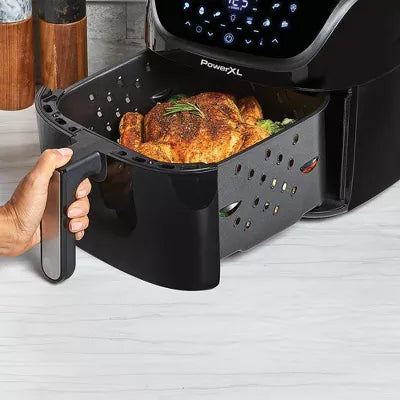 Vortex Pro Air Fryer - Black: Nonstick, Dishwasher-Safe, Automatic Shut-Off