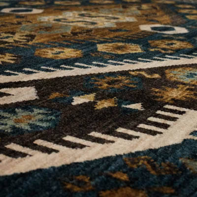 Buttercup Diamond Vintage Persian Woven Rug - 10 x 13