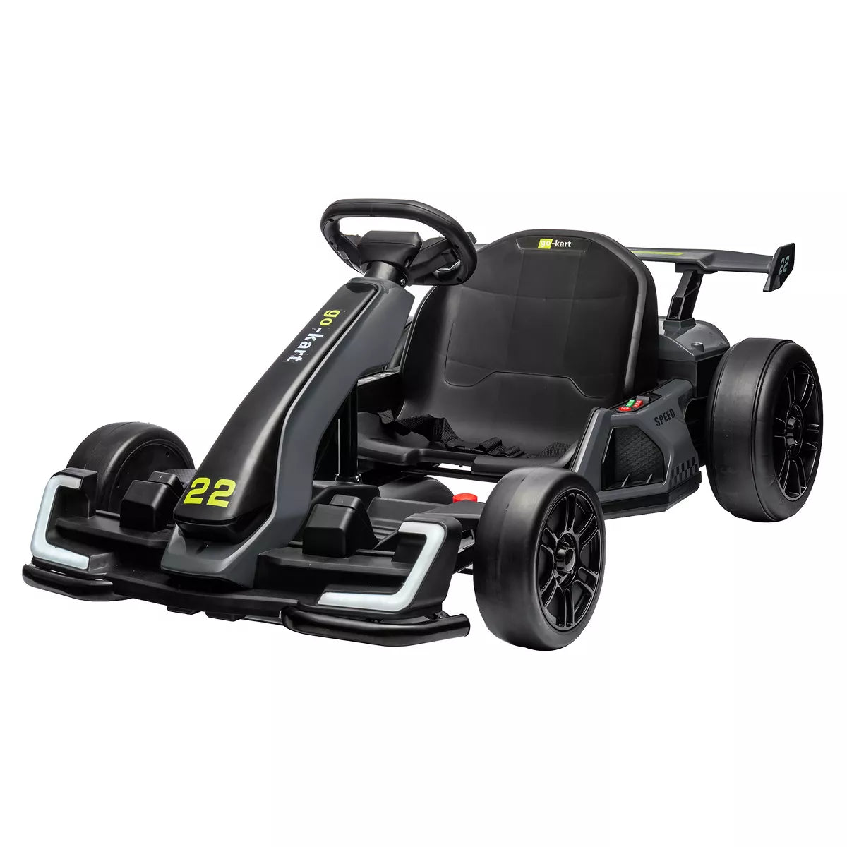 Kids Go Kart Powerful Electric Drift Kart Car with Adjustable Seat