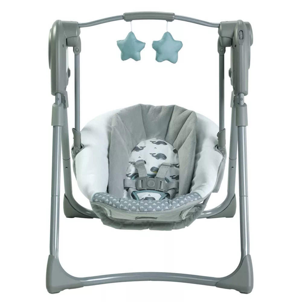 Slim Spaces Compact Baby Swing