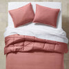 Heavyweight Linen Blend Comforter & Sham Set King