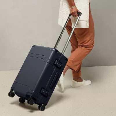 Signature Hardside Trunk Carry On Spinner Suitcase