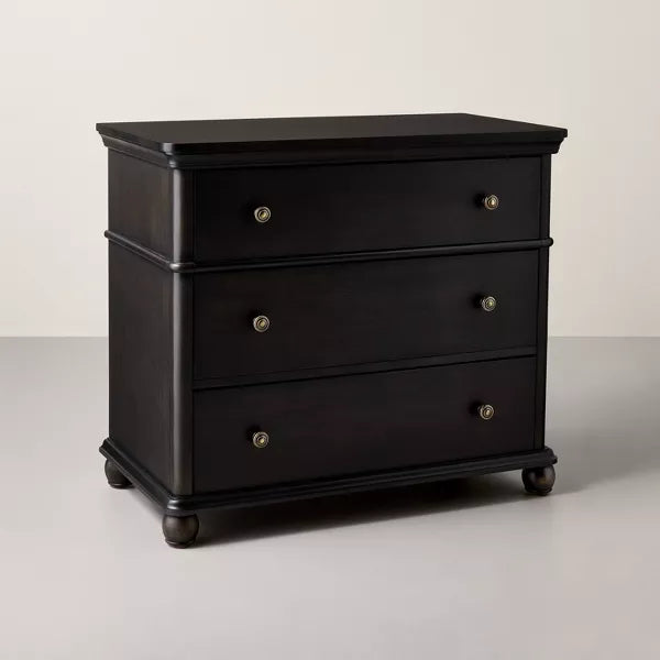 3 Drawer Classic Vertical Dresser