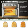 7-in-1 Air Fryer Toaster Oven Dehydrate Convection Ovens w/ 5 Accessories
