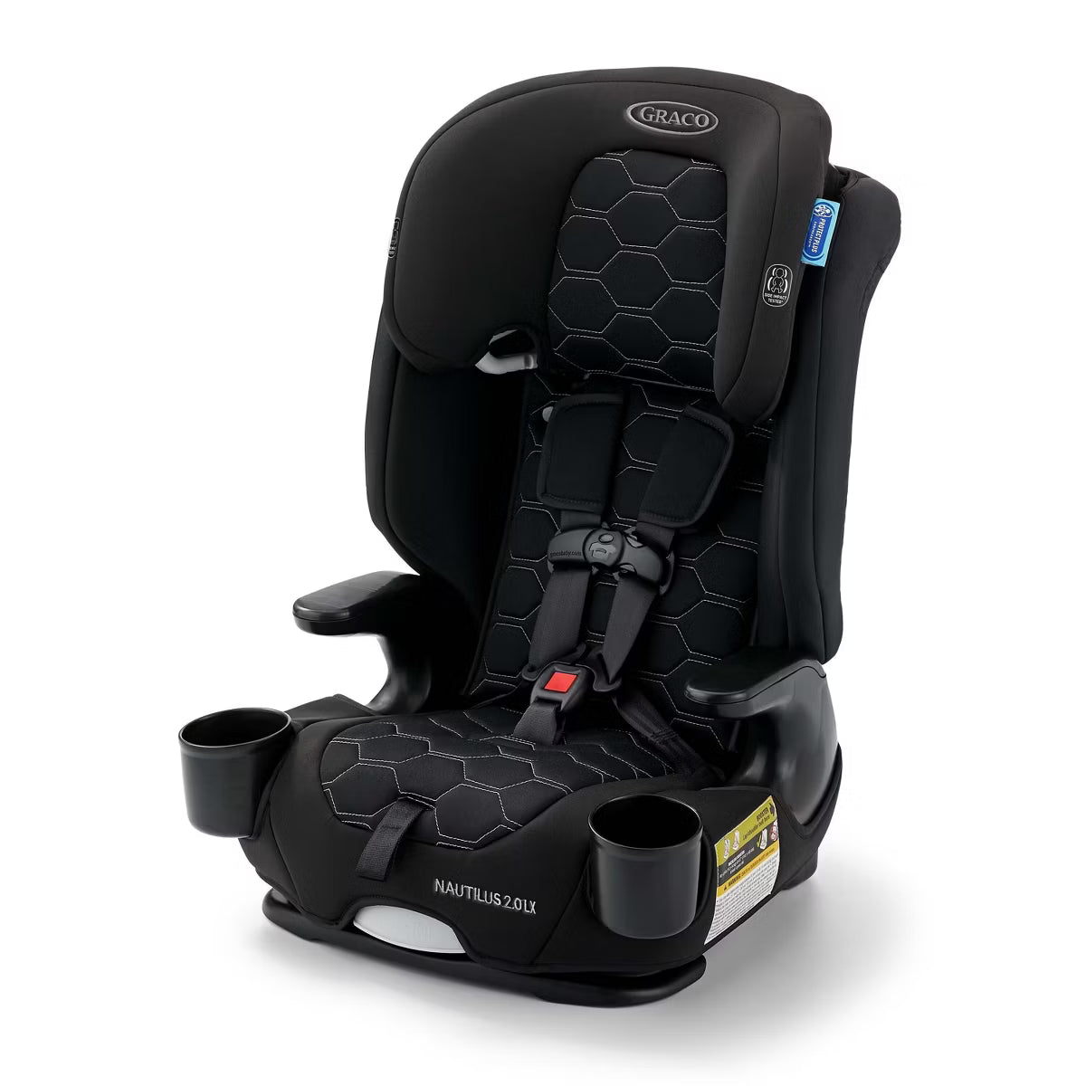 Nautilus 3-in-1 Harness Booster Car Seat - Hex