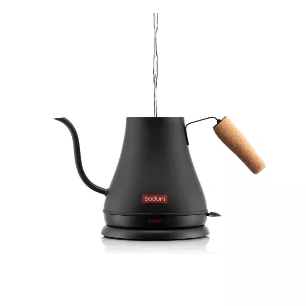 Melior Goose Neck Electric Water Kettle Matte Black