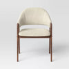 Ingleside Open Back Upholstered Wood Frame Dining Chair