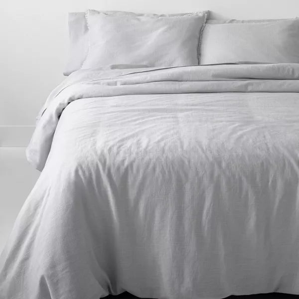 Heavyweight Linen Blend Comforter & Sham Set - King/California King
