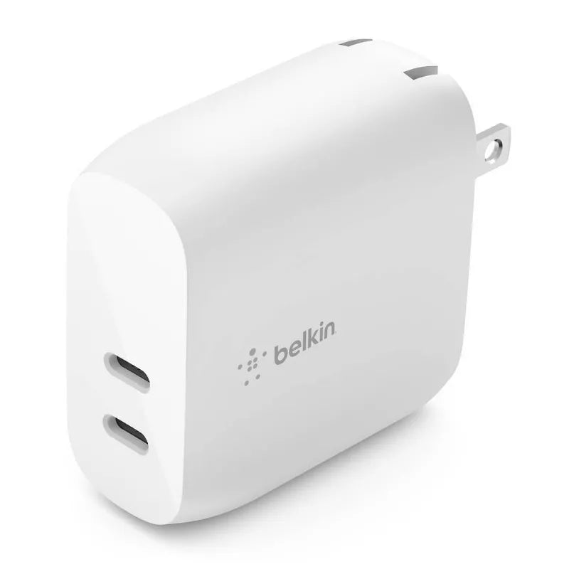 BoostCharge (20W) Dual USB-C with (40W) Stand Alone Wall Charger