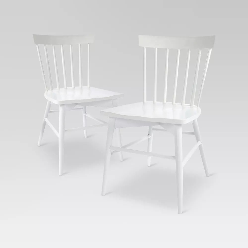 SET OF 4 Windsor Dining Chairs SHOWROOM ITEM