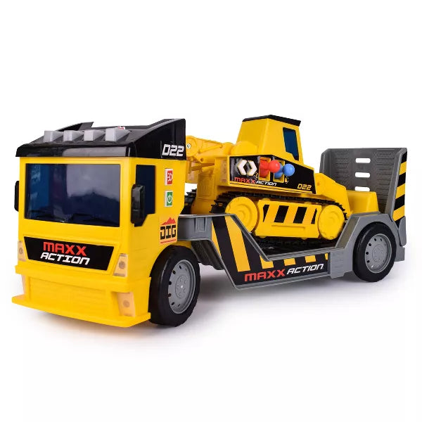 2-N-1 Mega Mover – Construction Truck and Trailer