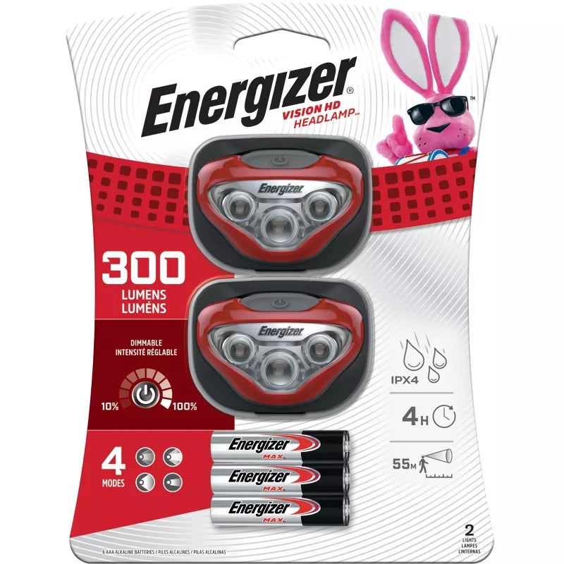 2pk 300 Lumen Vision HD Headlamps, final cut