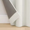 2pk Agata Snow Curtain Panels White