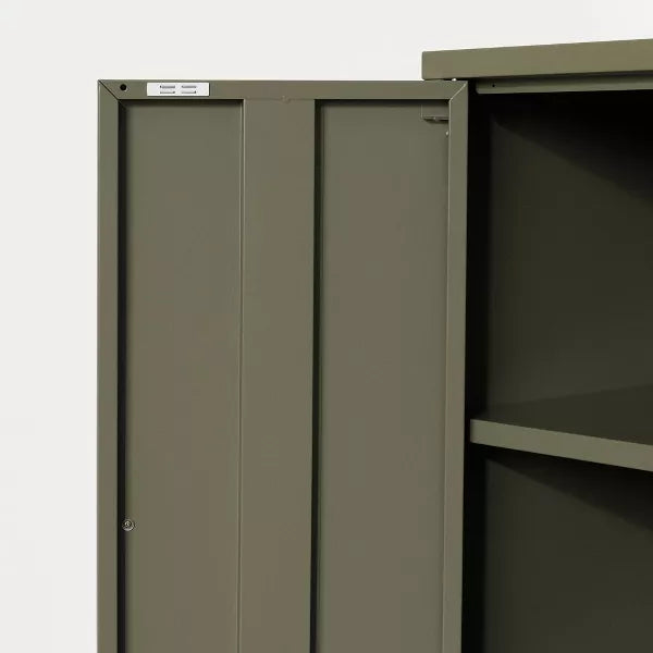 South Shore Crea 2 Door Metal Accent Cabinet