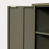 South Shore Crea 2 Door Metal Accent Cabinet
