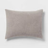 3pc Full/Queen Traditional Cozy Chenille Comforter and Sham Set Gray