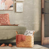 Herringbone Weave Cube Basket