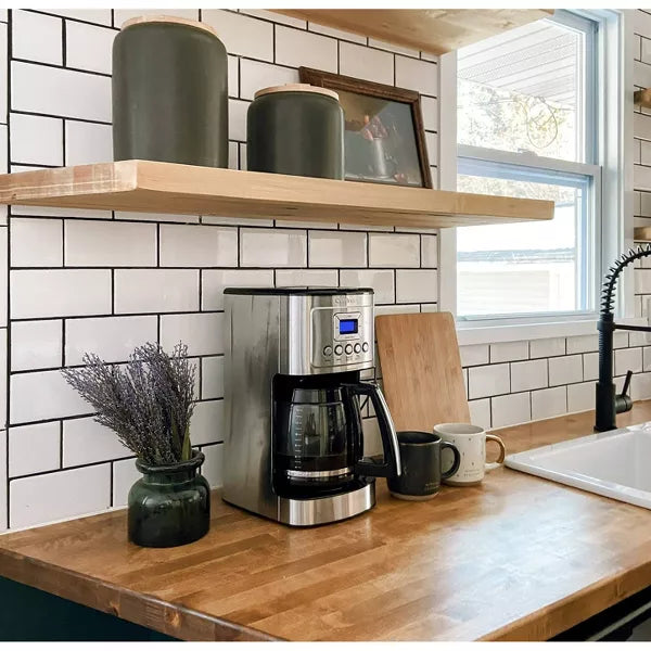 14 Cup Programmable Coffeemaker Stainless Steel