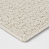 Washable Solid Machine Tufted Rug - 7'X10'