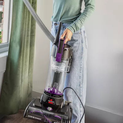 CleanView Compact Turbo Upright Vacuum: Bagless, Multi-Surface, Pet Hair, Lightweight, 25ft Cord