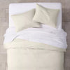 Heavyweight Linen Blend Duvet Cover & Pillow Sham Set Full/Queen