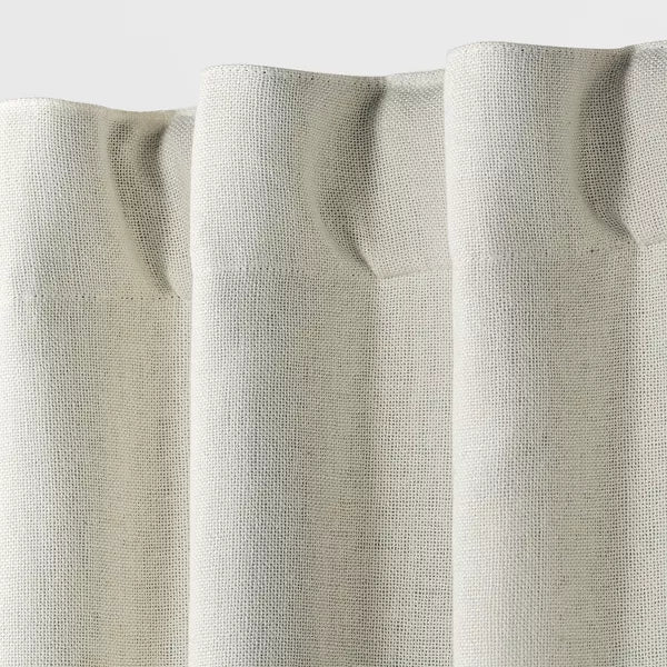 Blackout Aruba Window Curtain Panel Sour Cream