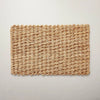 Basket Weave Jute Doormat Natural