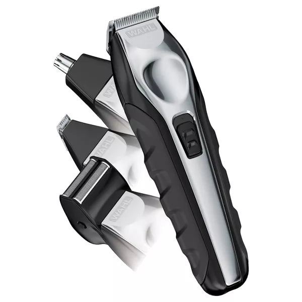 Lithium Ion All In One Cordless Rechargeable Electric Beard Trimmer, Shaver, Detailer, and Nose Trimmer for Men