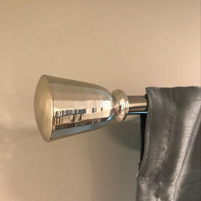 Chiseled Cone Curtain Rod