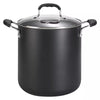 Stock Pot with Lid, Simply Cook Nonstick Cookware Black