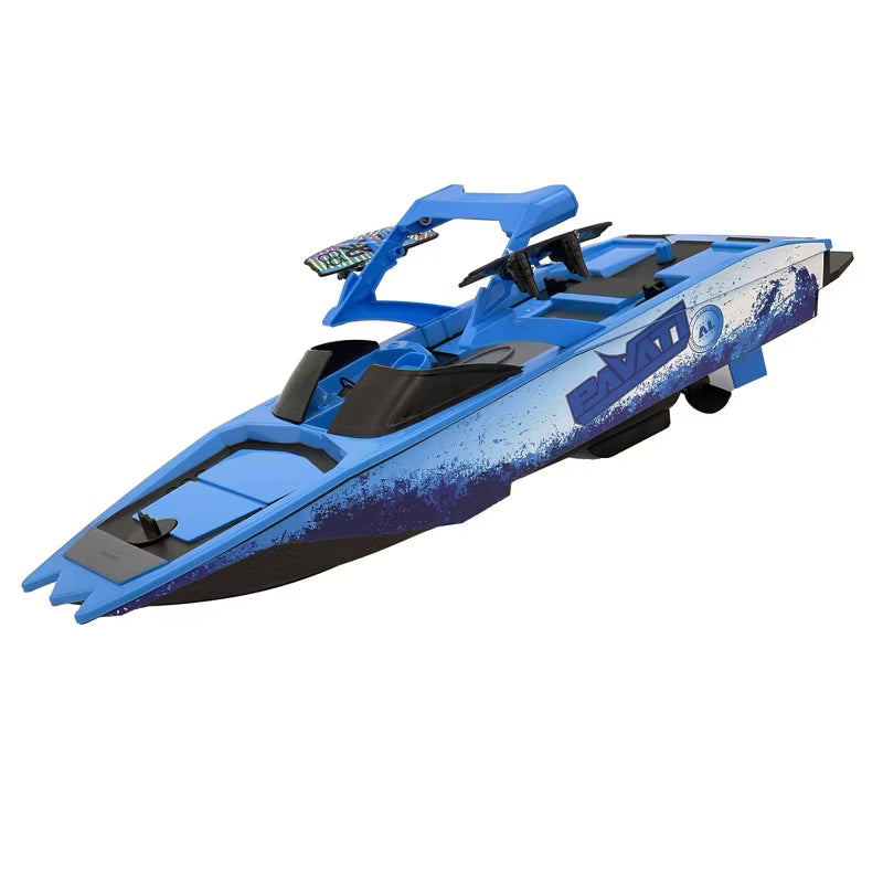 RC Pavati Wakeboard Boat - Metal & Plastic Remote Control Vehicle