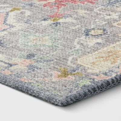 Washable Printed Accent Rug - 2'4 x 7'