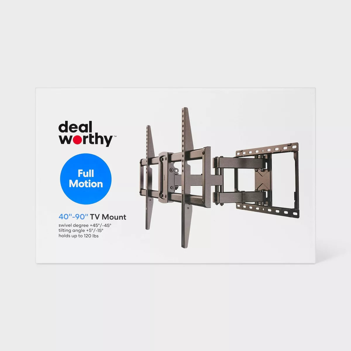 Full Motion TV Mount - Steel