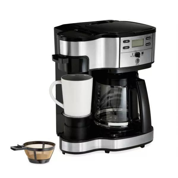 12 Cup & Single Cup Program Coffee Maker