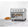 Air Fryer Toaster Oven Stainless Steel - Convection Bake, Broiler, Cool Touch