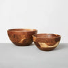 Acacia Wood Serving Bowl