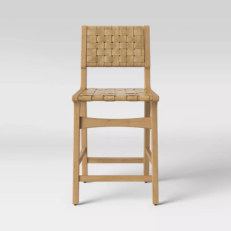 Ceylon Woven Counter Height Barstool