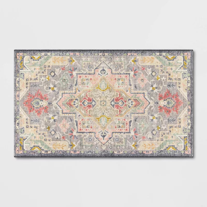 Washable Printed Accent Rug - 2'3x3'9