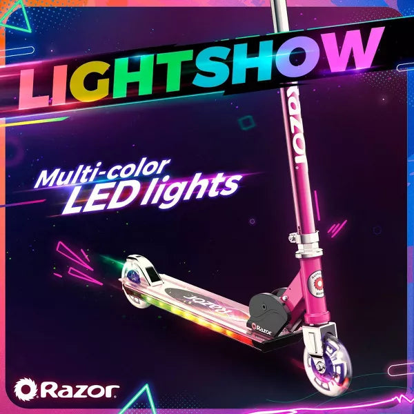 A+ 2 Wheel Scooter with LED Lights