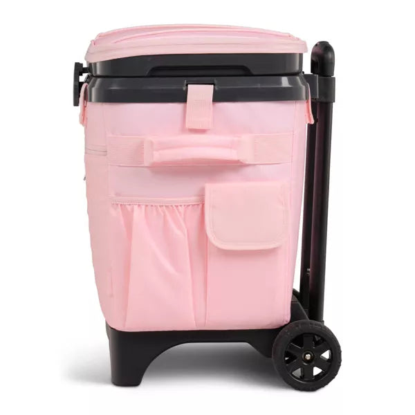 MaxCold Duo Cool Fusion 36 Rolling Cooler - Rose Quartz