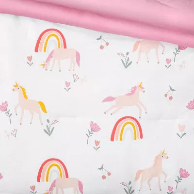 Unicorn Kids' Comforter Set - Full/Queen