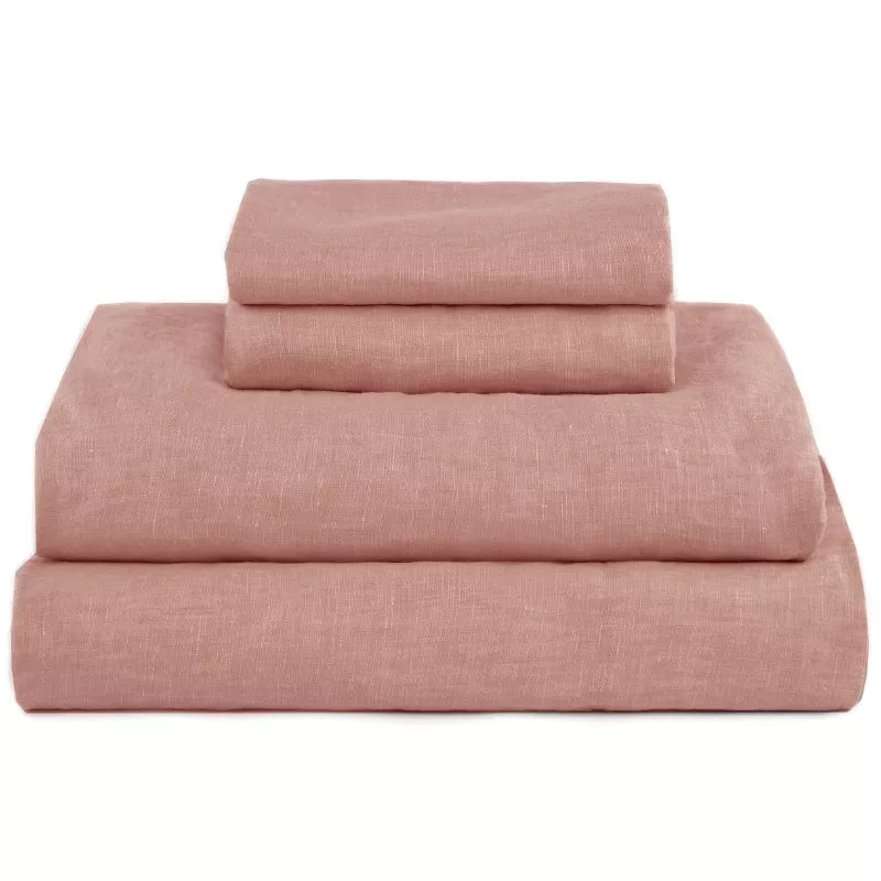 100% French Linen Sheet Set - King
