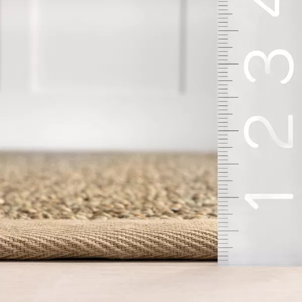 Elijah Farmhouse Seagrass Indoor Area Rug 2'6"x6'