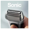 Men's Electric Foil Shaver with Precision Beard Trimmer & Charging Stand