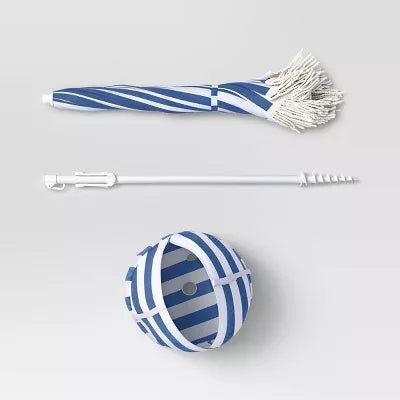 Umbrella Navy Stripe