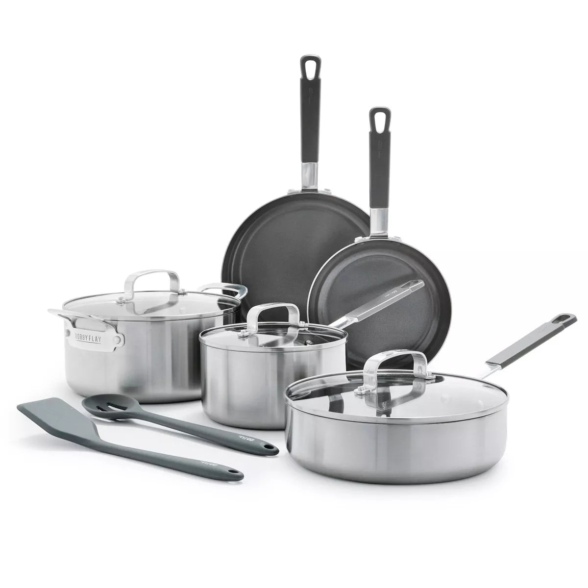 10pc Stainless Steel Cookware Set