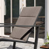 1-Piece Flex Comfort Outdoor Rocking Chairs with Steel Frames